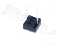 Microswitch push button (make contact) 6x6x5mm breadboard-friendly